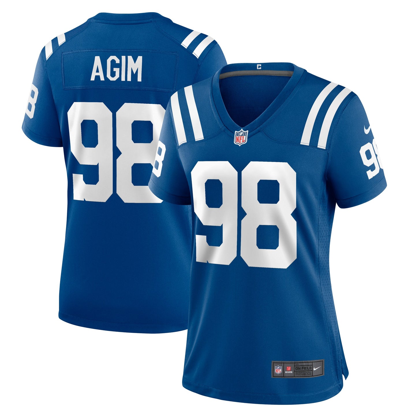 McTelvin Agim Indianapolis Colts Nike Women's Team Game Jersey - Royal
