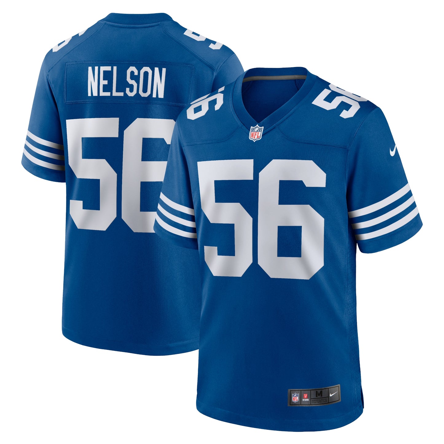 Men's Nike Quenton Nelson Royal Indianapolis Colts Alternate Game Jersey