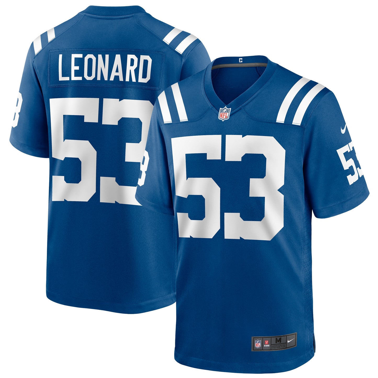 Shaquille Leonard Indianapolis Colts Nike Game Player Jersey - Royal