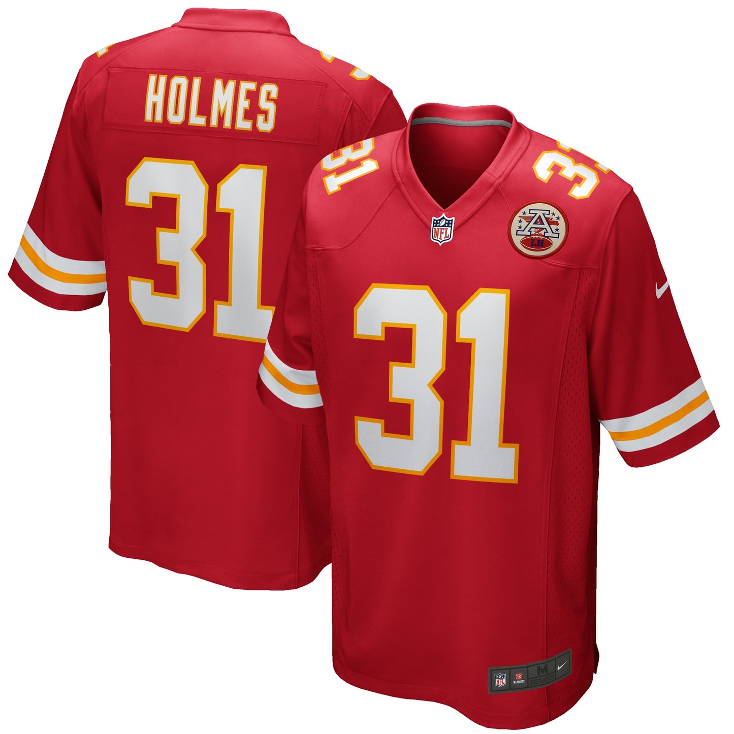 Priest Holmes Kansas City Chiefs Nike Game Retired Player Jersey - Red